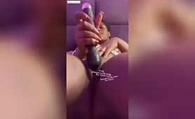 BbNaija Isabella Georgewill Masturbating with vibrator