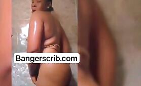 Florence Record Herself Being Naughty In Bathroom