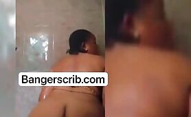 Florence Record Herself Being Naughty In Bathroom