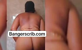 Florence Record Herself Being Naughty In Bathroom