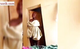 Kumasi Girl Daniela Recorded By Friend After Bathing