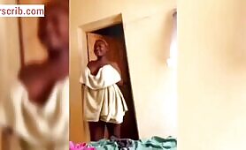 Kumasi Girl Daniela Recorded By Friend After Bathing