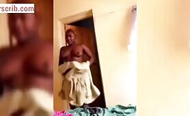 Kumasi Girl Daniela Recorded By Friend After Bathing
