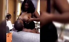 Big Boy Sucking Huge Breast In House Party