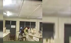 Students Caught Fucking In University Laboratory