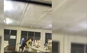Students Caught Fucking In University Laboratory