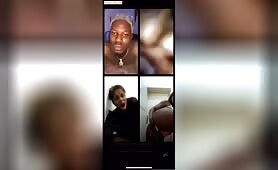 Black Chully Live Masturbation Video