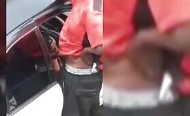 Taxi Man Captured Enjoying Blowjob