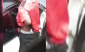 Taxi Man Captured Enjoying Blowjob
