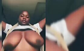 Escort Babe Amarachi Boobs Video