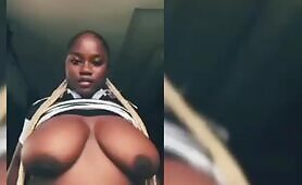 Escort Babe Amarachi Boobs Video