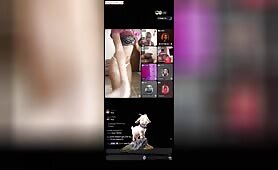Papito Curvy Off Pant and Spread Pussy On Tiktok Live