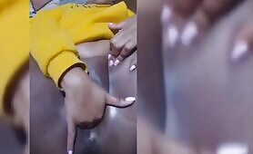 Watch How My Accra Babe Masturbates When Horny