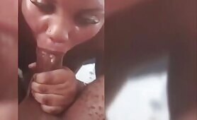 Close View Of Joyce Sucking My Dick