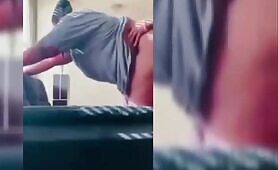 Kumasi Woman Caught On Camera Cheating