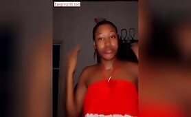 Nigerian Girl Takes Out Her Boobs In This Nude Video As She Flaunts Them