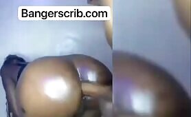 Accra Babe Getting Her Ass Drilled In Homemade Porn