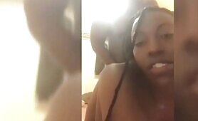 Liala Recording While Being Fucked Doggy