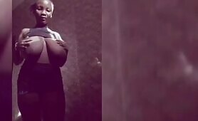 Teen Girl Aisha With Very Big Boobs
