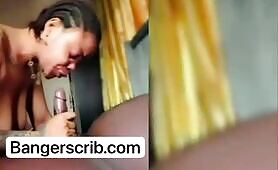 Lekki Babe Chizaram Giving Blowjob