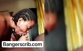 Lekki Babe Chizaram Giving Blowjob