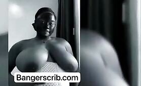 Big Boobs Ebony Babe Amarachi