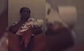  Debbie Masturbating In Church Restroom