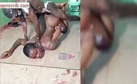 Teen Girl Paying House Painter With Pussy