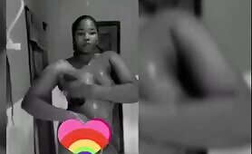 Abigail Film Herself Having A Bath