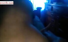 Big Booty Amateur Rides Reverse Cowgirl