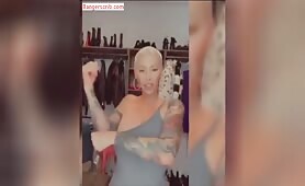 Amber Rose Boobs Video Leak