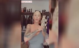Amber Rose Boobs Video Leak