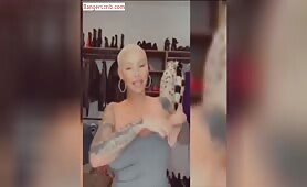 Amber Rose Boobs Video Leak