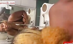 Ebony Couple's Public Road Trip Sex Tape