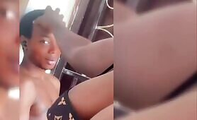 Anjola’s Neighbor Presses Her Boobs