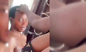 Anjola’s Neighbor Presses Her Boobs