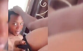 Anjola’s Neighbor Presses Her Boobs