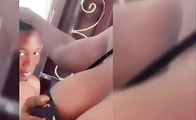 Anjola’s Neighbor Presses Her Boobs