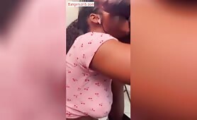 Nigerian Girl “Honeybunzy” Sucking His Dick And Balls In This Video