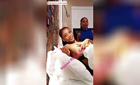 Mzansi Girl Teasing As She Plays With Her Breast In This Nude Video