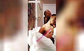 Mzansi Girl Teasing As She Plays With Her Breast In This Nude Video