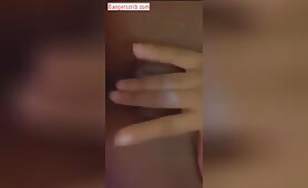 Beautiful Mzansi Girl Fingers Her Creamed Up Pussy, And Then Sucks Her Fingers