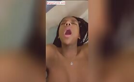 Beautiful Mzansi Girl Fingers Her Creamed Up Pussy, And Then Sucks Her Fingers