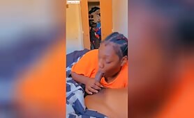oluchi loves sucking my cock